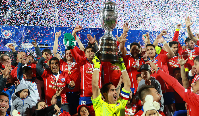 Chile campeón de América por primera vez en la historia (Foto: ahoranoticias.cl).